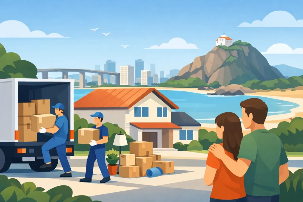 Mudanças residenciais em Vila Velha ES com segurança